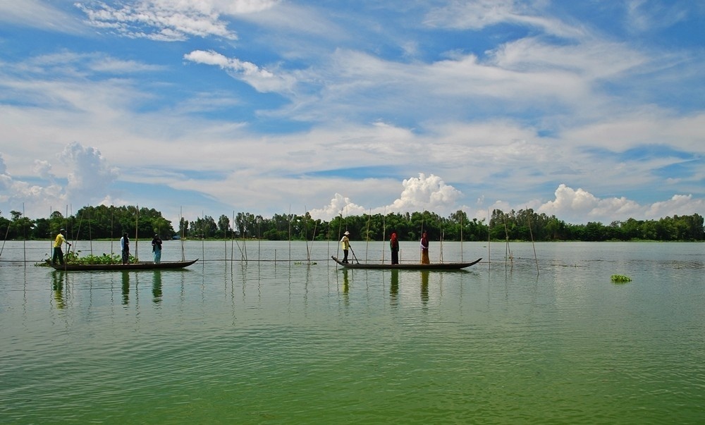 Du lịch An Giang về Búng Bình Thiên - Hồ nước trời ban
