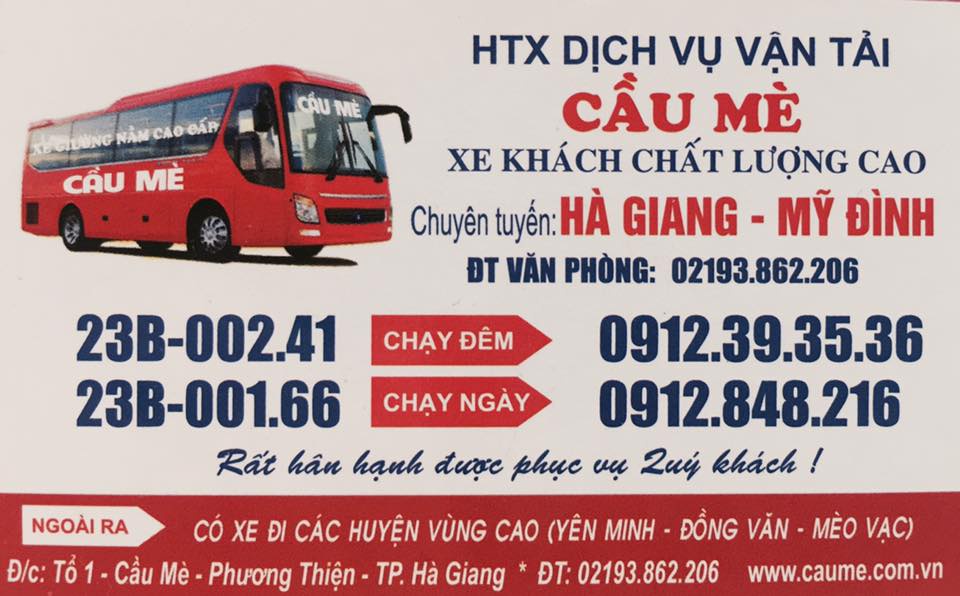 50 nhà xe đi Hà Giang từ Hà Nội và các tỉnh thành khác chạy 24h