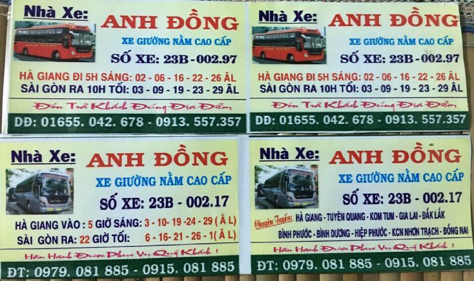 Thuê xe từ Sài Gòn đi Hà Giang