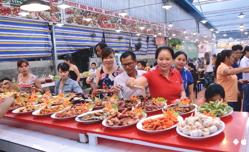 Đến Củ Chi thử Buffet Ngon 99K giá rẻ thần sầu, tặng lẩu miễn phí