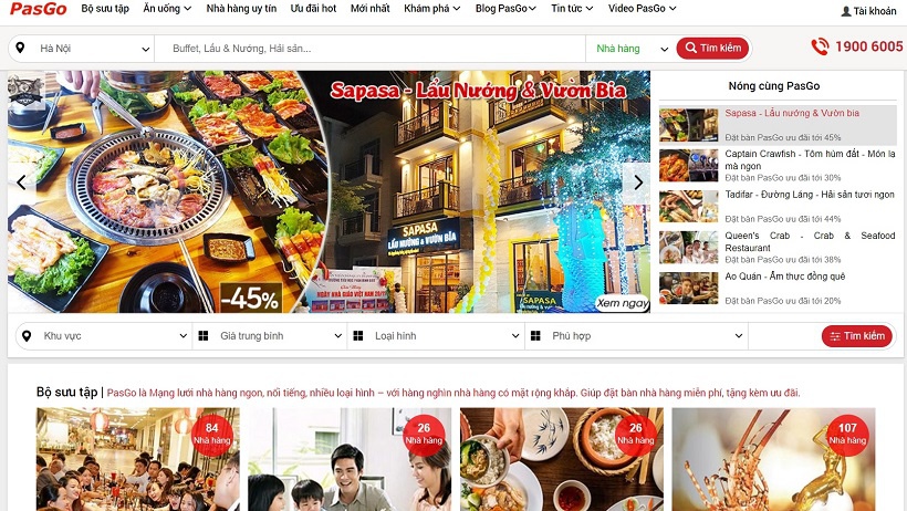 Pasgo.vn – Kênh quảng bá ẩm thực nhà hàng đáng tin cậy ở Việt Nam
