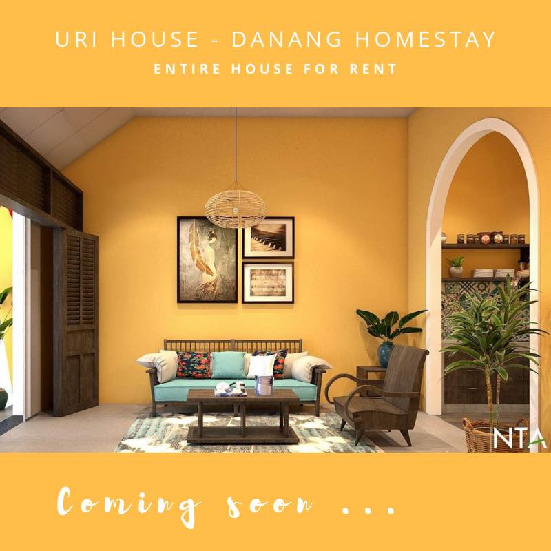 Gọi tên homestay “không cưa tự đổ” nhỏ xinh URI HOUSE ở Đà Nẵng