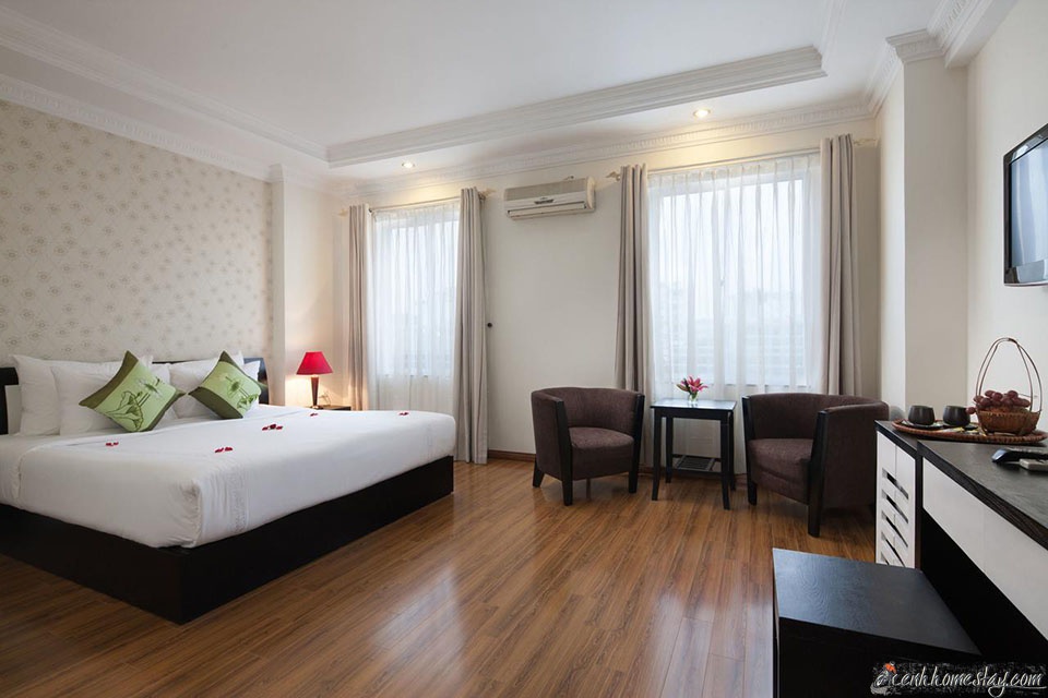 20 Hotel Hanoi giá rẻ đẹp gần trung tâm, sân bay quốc tế Nội Bài