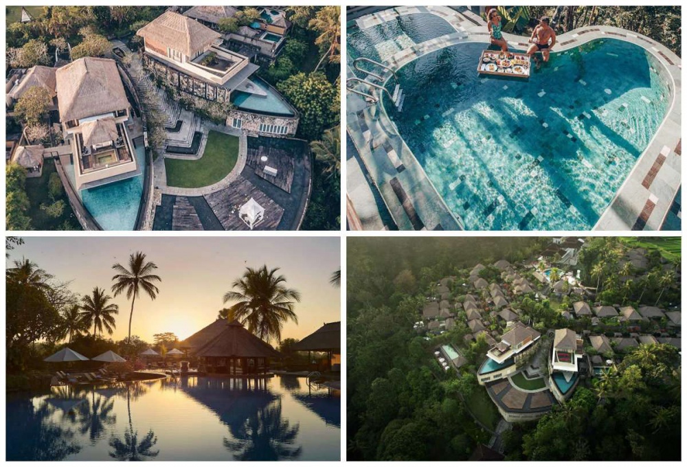 Resort Kamandalu Ubud Bali – nơi có hồ bơi trái tim lơ lững giữa vực cực đẹp