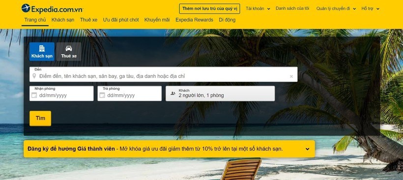 Expedia là gì? Cách đặt phòng & đăng ký bán phòng trên Expedia.com