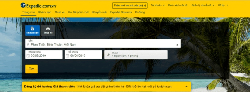 Expedia là gì? Cách đặt phòng & đăng ký bán phòng trên Expedia.com