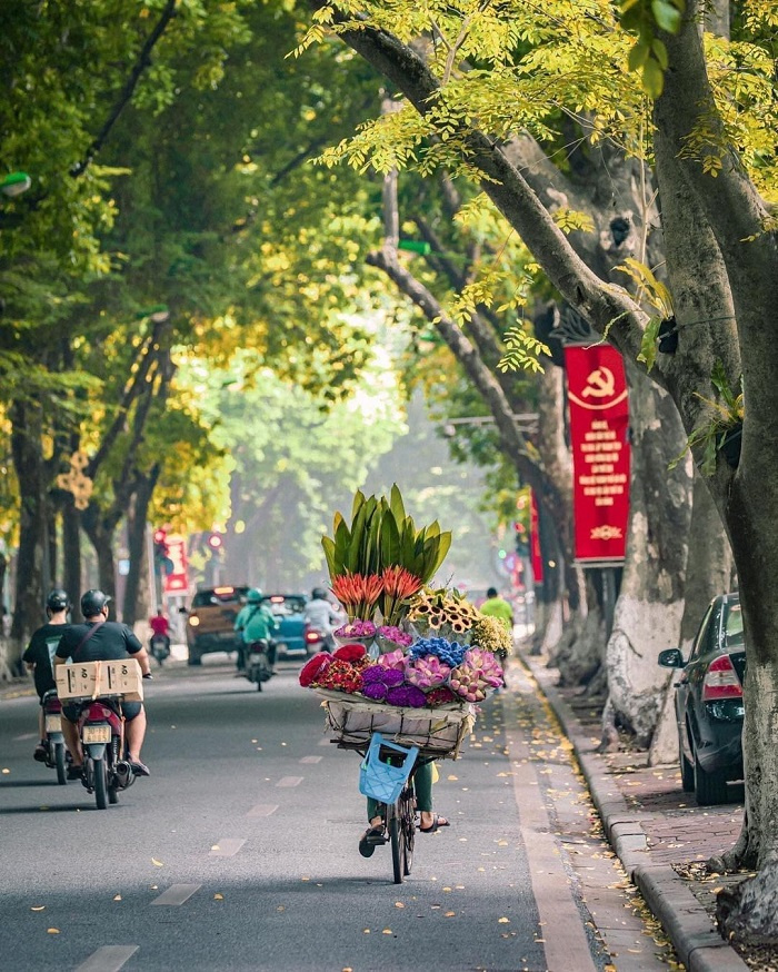 gánh hàng rong Hà Nội, du lịch Hà Nội, ăn vặt vỉa hè, thủ đô Hà Nội, kinh nghiệm đi Hà Nội, gánh hàng rong Hà Nội