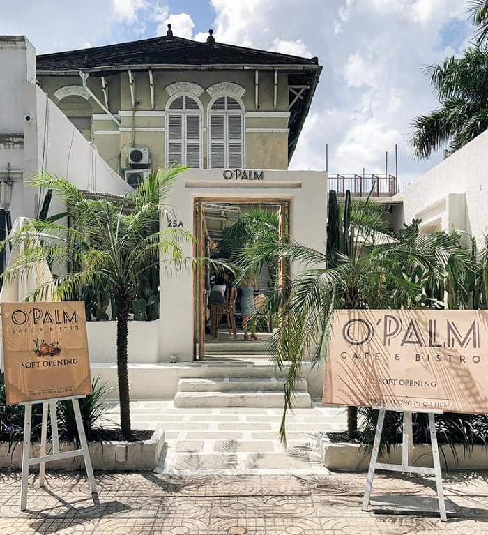 O'Palm Cafe & Bistro, một 'Hy Lạp' ngập nắng và hiện đại ngay giữa lòng Sài Gòn