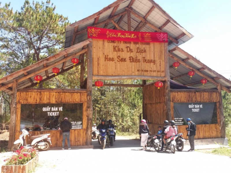 Review chi tiết khu du lịch Hoa Sơn Điền Trang ‘hot rần rần’ tại Đà Lạt