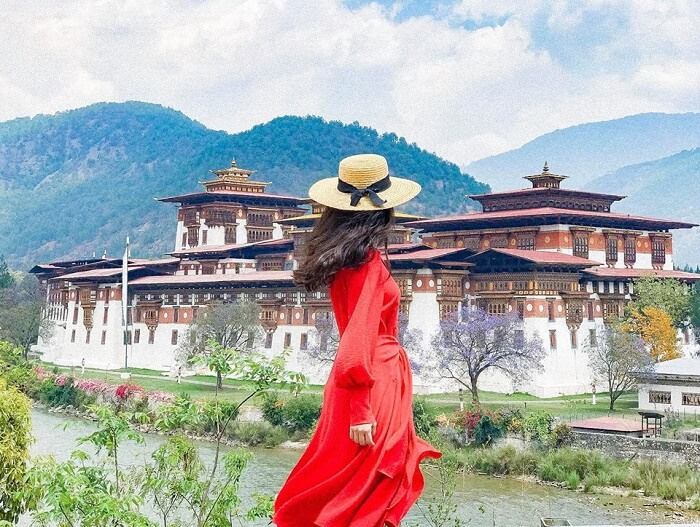 cung điện thế kỷ 17 Punakha dzong, Bhutan, Bhutan đất nước hạnh phúc nhất thế giới, Vương quốc Bhutan, Bhutan có gì đặc biệt, cung điện thế kỷ 17 Punakha Dzong