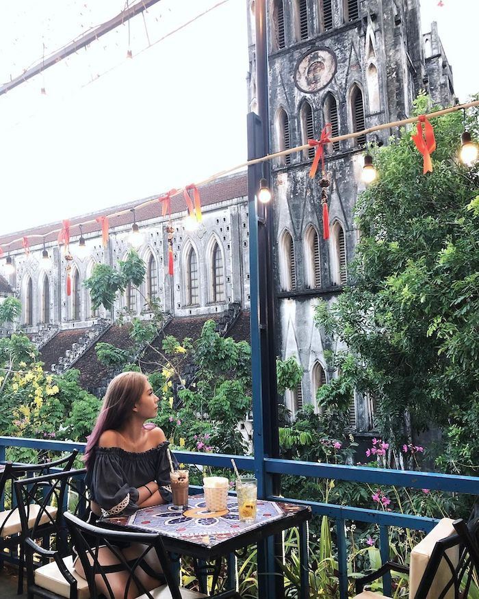 Điểm danh những quán café Hà Nội có view siêu đắt giá