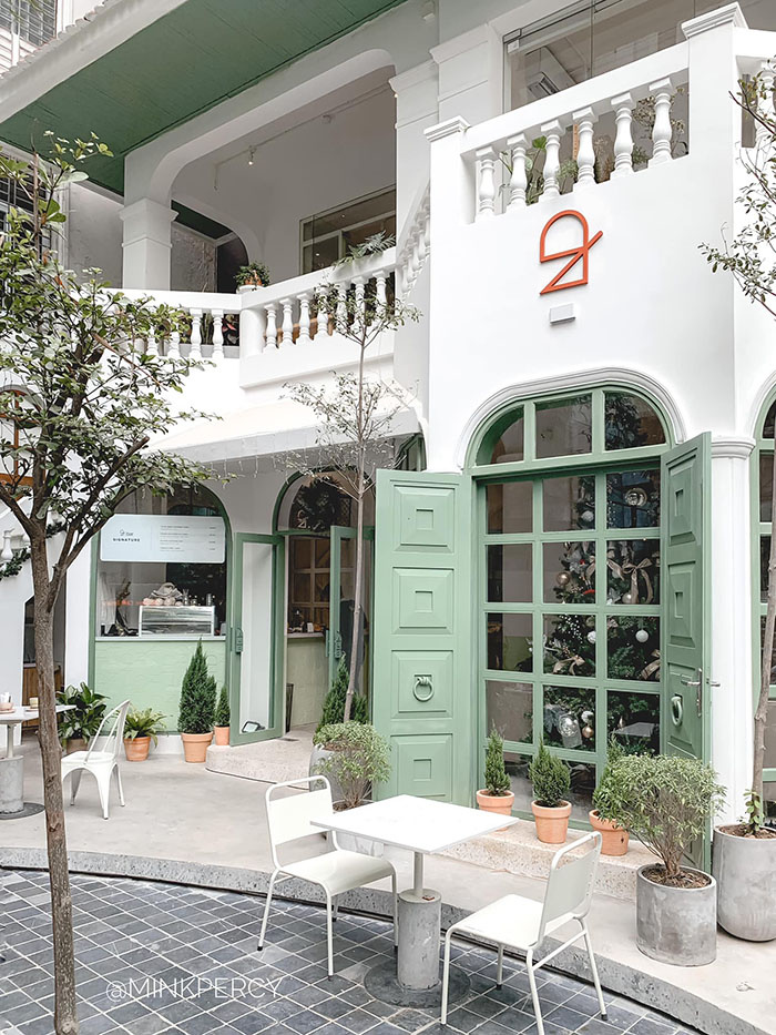 quán cà phê trang trí giáng sinh, quán cafe trang trí Noel, góc cafe decor Noel, quán cafe ở hà nội, quán cafe ở Hà Nội