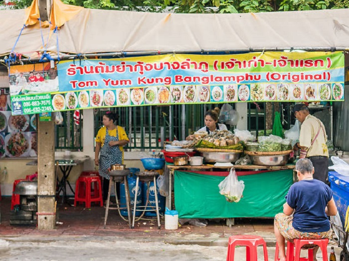 ẩm thực Thái Lan, Du lịch Thái Lan, Tomyum, quán tomyum ở Thái Lan