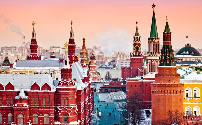 Du ngoạn vào miền cổ tích với không khí Giáng sinh ở Moscow