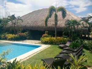 The resort in Palawan island