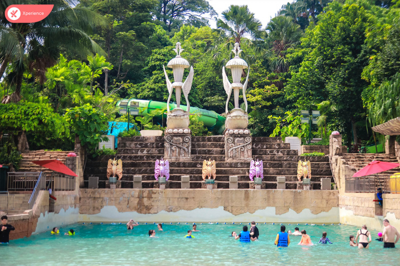 Một ngày “vui quên lối về” ở Adventure Cove Waterpark Singapore 