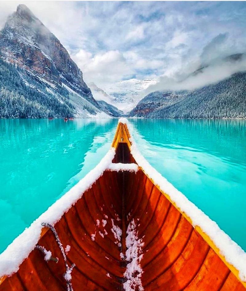 Canada, du lịch canada, Hồ Louise