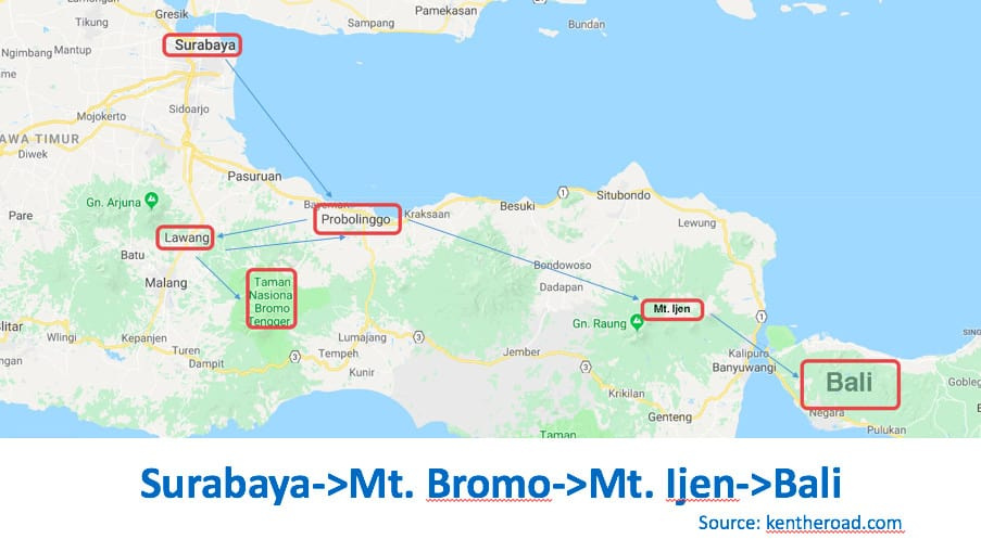 Bước đi chênh vênh trên miệng núi lửa Bromo ở Indonesia cảm nhận sự kì diệu 