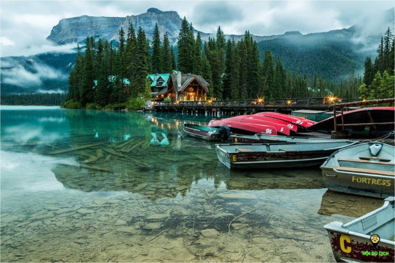 Canada, du lịch canada, Hồ Emerald