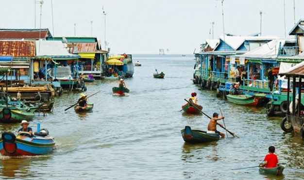 Tham quan, khám phá biển hồ TonleSap và làng nổi Kam pong Phluk – Campuchia