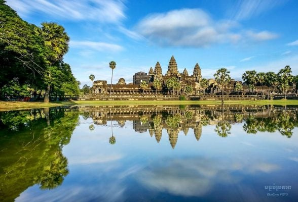 Campuchia, Chụp ngôi đền Angkor Wat huyền ảo cùng một góc máy, Du lịch Campuchia, Du lịch nước ngoài