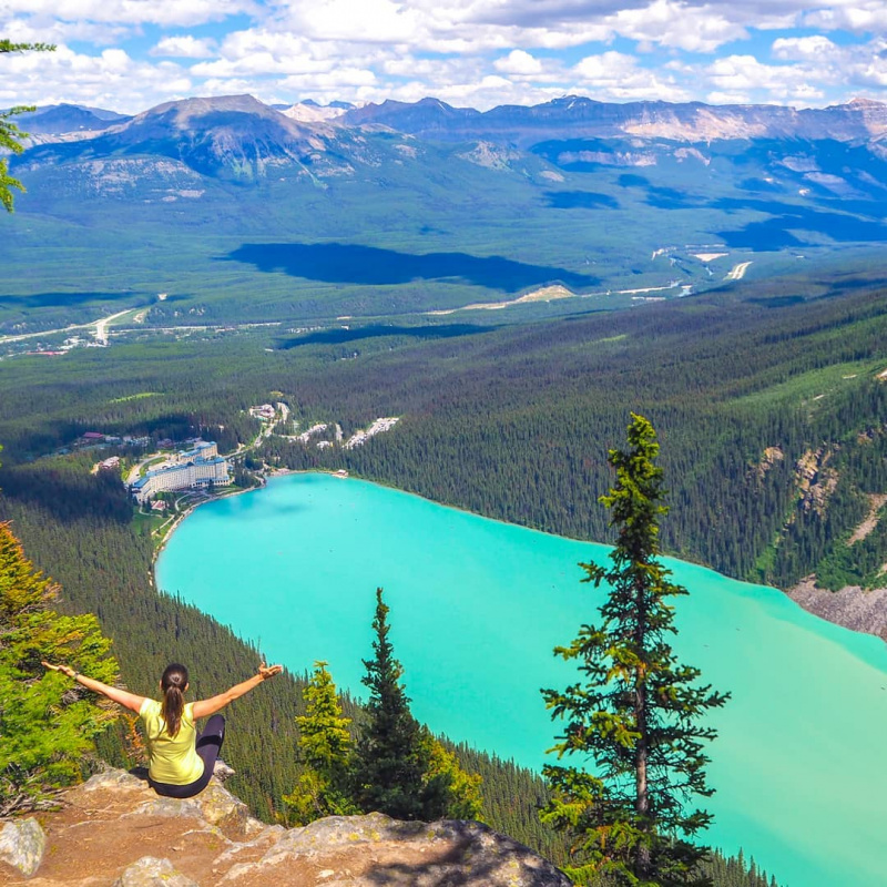 Hồ Louise – Canada, một tuyệt tác thiên nhiên ban tặng