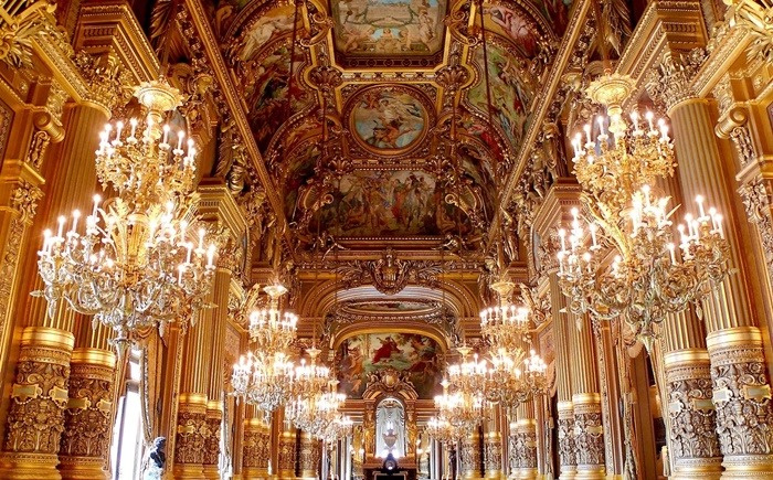 Du lịch Paris, du lịch Pháp, nhà hát Opéra Garnier Paris, địa điểm du lịch Paris, địa điểm du lịch Pháp, Opéra Garnier, Nhà hát Opéra Garnier, nhà hát Paris