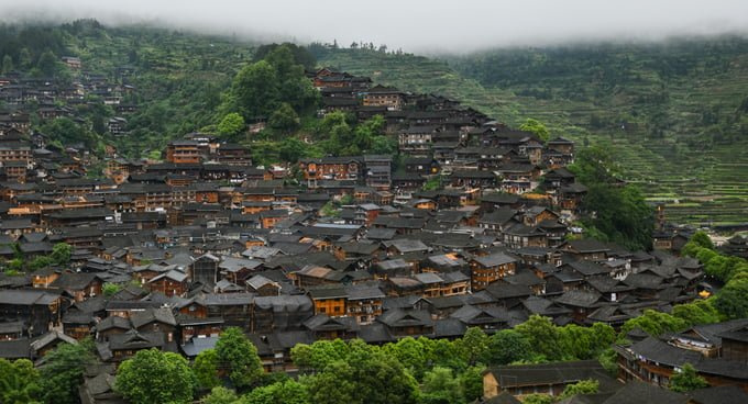 Làng cổ 1.700 tuổi của dân tộc Miêu ở Trung Quốc