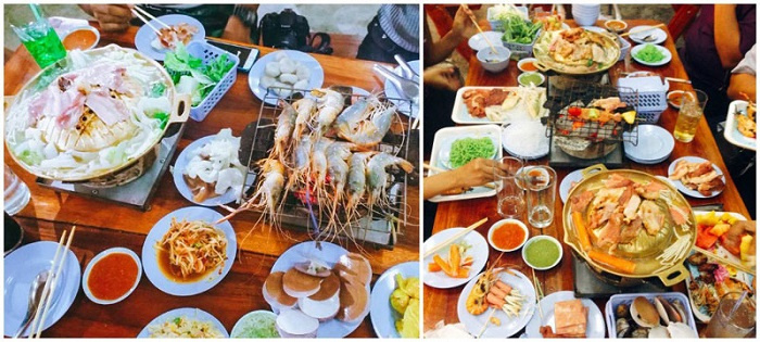 Du lịch Thái Lan, du lịch Bangkok, nhà hàng Bangkok, ăn gì ở Bangkok, nhà hàng buffet ngon nhất Bangkok