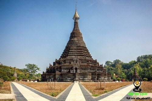 Chùa, Du lịch, mrauk u, Myanmar