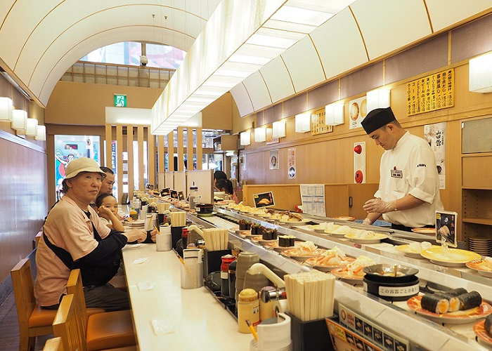 du lịch Nhật Bản, du lịch Osaka, ăn gì ở Osaka, nhà hàng Osaka, ăn gì ở Nhật Bản, nhà hàng Nhật Bản, quán sushi ngon, quán sushi ngon nhất Osaka Nhật Bản