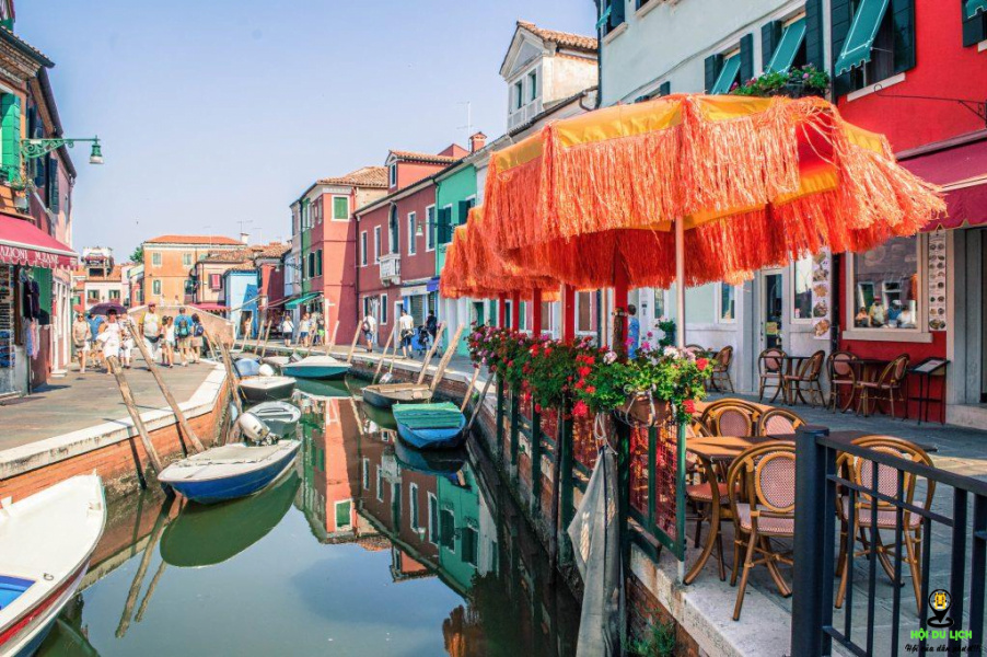 Du Lịch Ý, đảo Burano, Venice