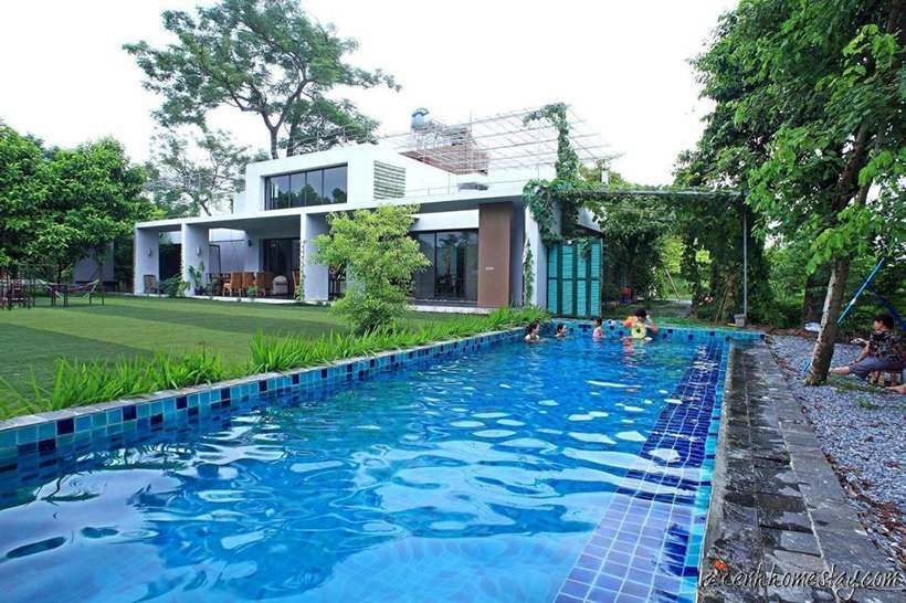 10 Homestay ngoại thành Hà Nội có bể bơi, hồ bơi view đẹp nhất