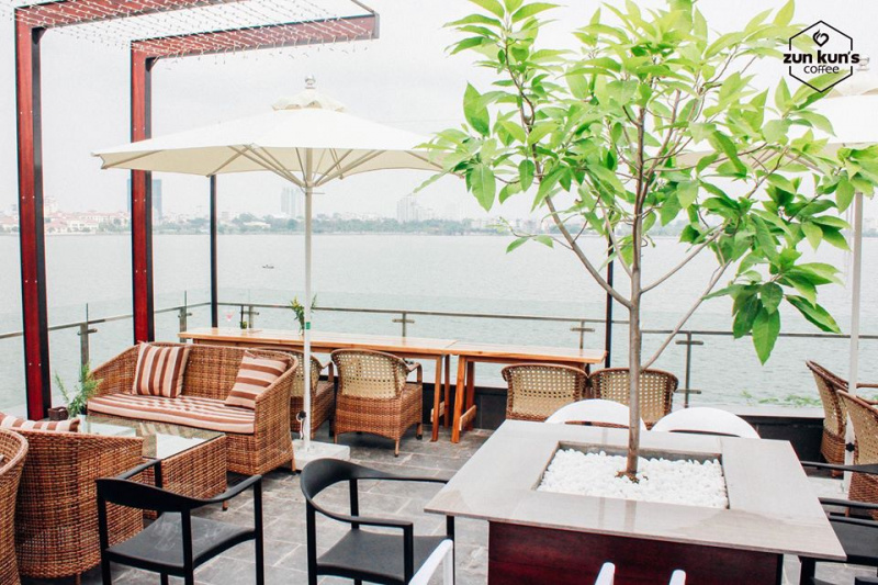 Top 20 quán cafe Hồ Tây đẹp thoáng mát có view sống ảo ở Hà Nội