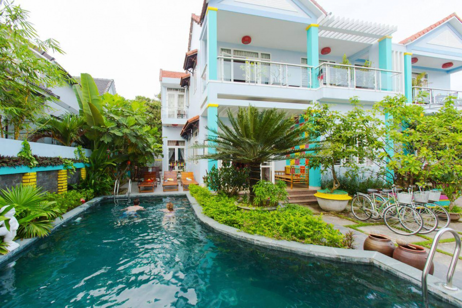 99 Biệt thự villa Hội An giá rẻ gần biển đẹp có hồ bơi nguyên căn