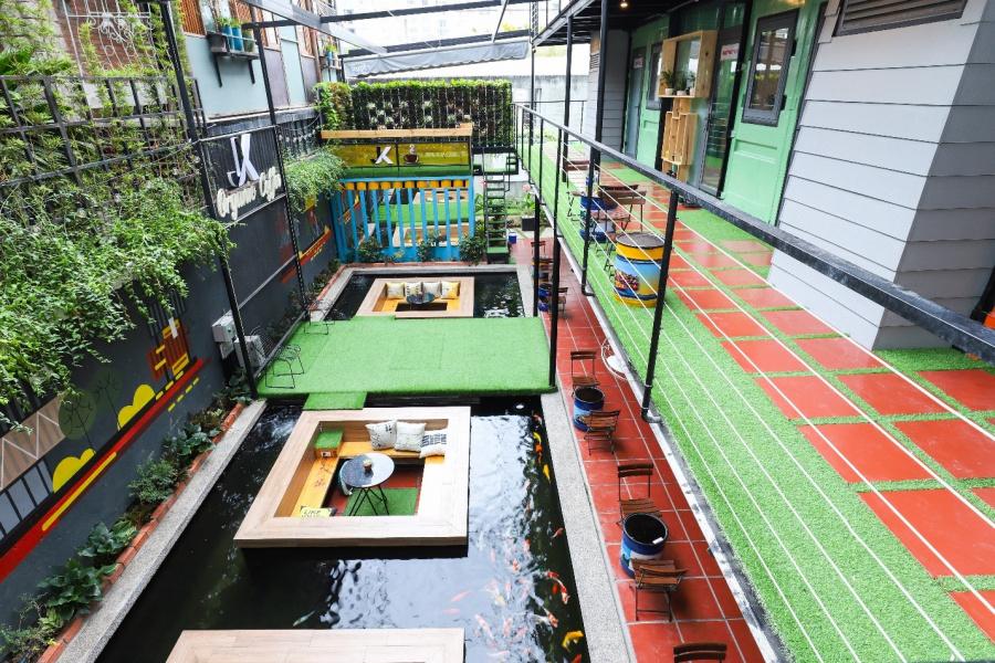 JK Container House: điểm đến siêu mới ngay Phước Kiển, Nhà Bè dành cho những start-up trẻ