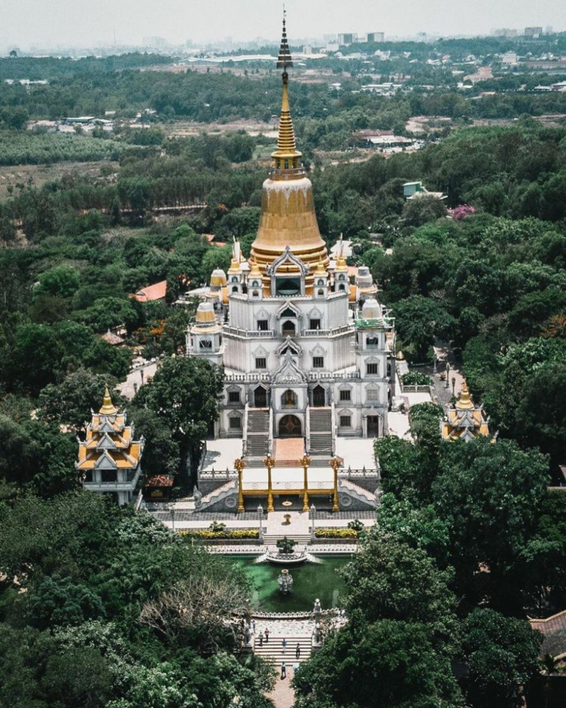Chùa Bửu Long Sài Gòn: ‘Thái Lan thu nhỏ’ ở ngôi chùa đẹp nhất thế giới