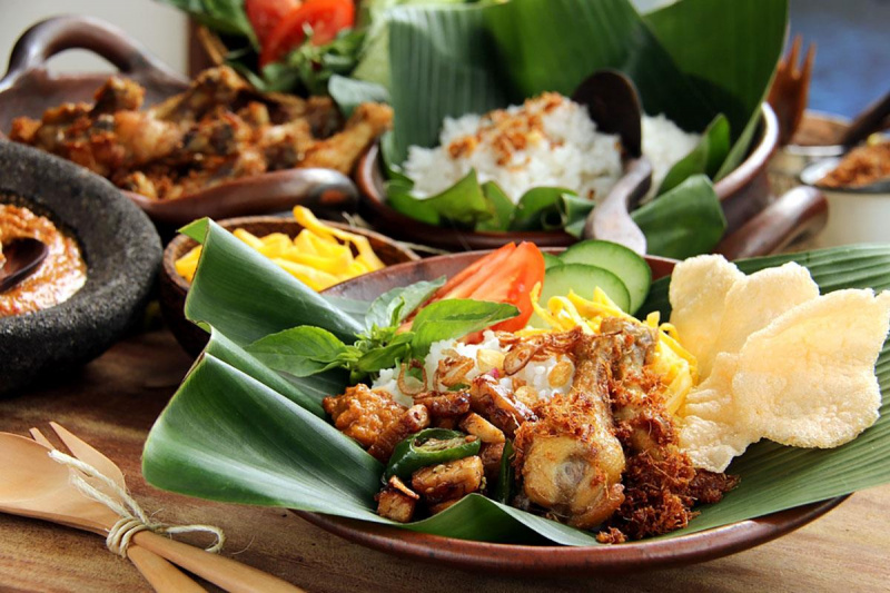                       Đa dạng sắc màu trong ẩm thực người Indonesia                  