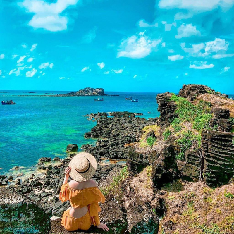 Đảo Phú Quý, Mũi Kê Gà, điểm du lịch đẹp của Bình Thuận