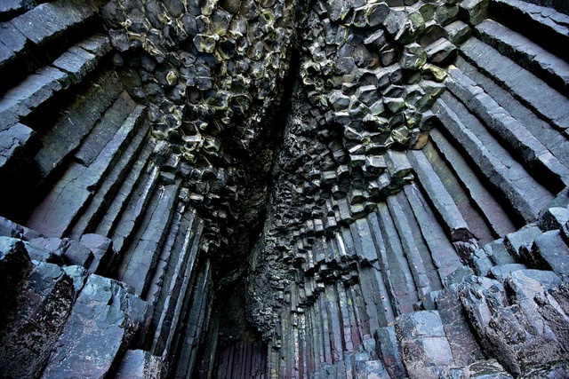 hang Fingal ở Scotland, hang Fingal ở đảo Staffa, những hang động kỳ diệu