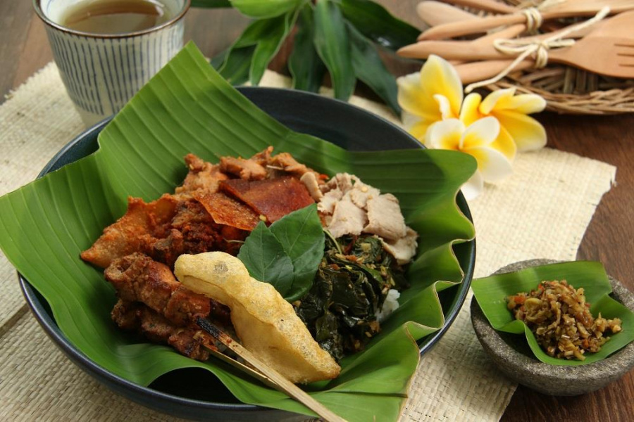                       Đa dạng sắc màu trong ẩm thực người Indonesia                  