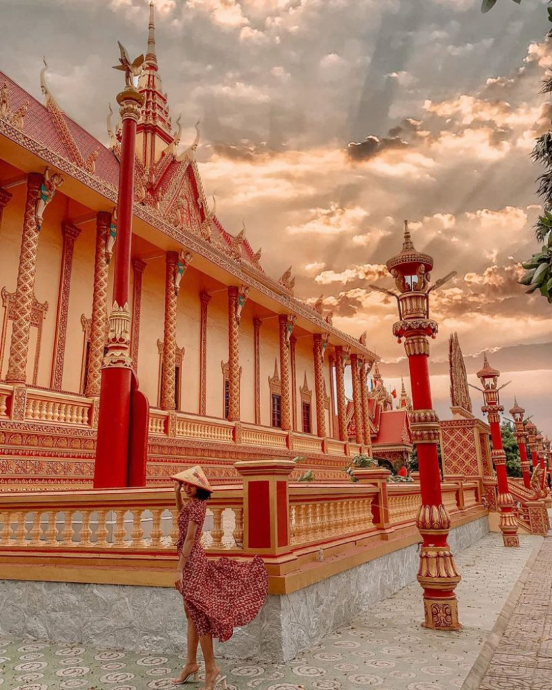 10 ngôi chùa mang đậm kiến trúc Khmer ấn tượng nhất Miền Tây