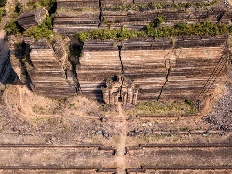 Mingun Pahtodawgyi: Phế tích tuyệt đẹp còn dang dở tại Myanmar