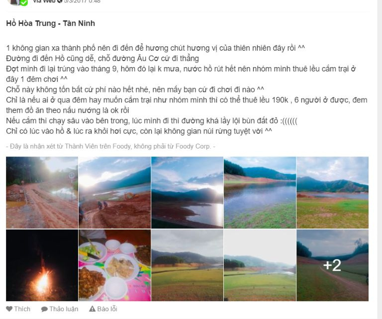  Hồ Hòa Trung Đà Nẵng – Điểm đến lý tưởng của các phượt thủ