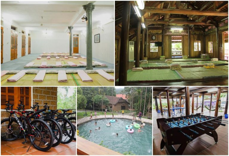  BÓC GIÁ: top 6 homestay gần Hà Nội có bể bơi – BBQ – sân chơi rộng