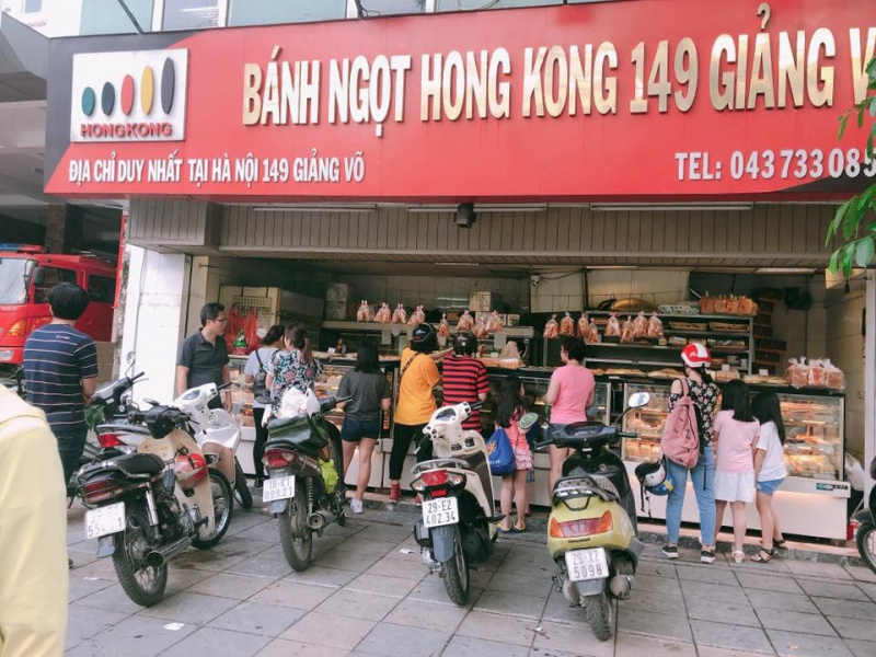 Anh Hòa bakery, C’est ci bon, Nguyễn Sơn bakery, Paris Gateaux, quán bánh ngon, quán bánh ngon ở Hà Nội