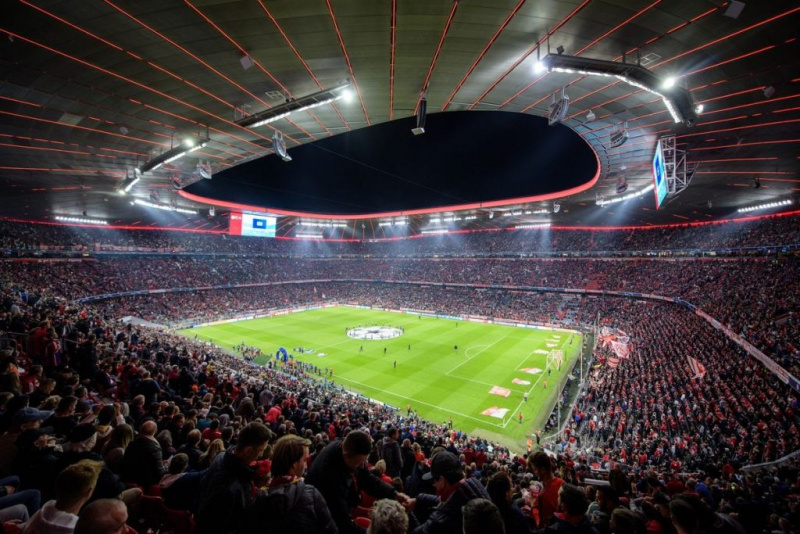 Sân Vận Động Allianz Arena, Sân Vận Động Camp Nou, sân vân động đẹp nhất thế giới, Sân Vận Động Old Trafford, Sân Vận Động Soccer City, Sân Vận Động Wembley