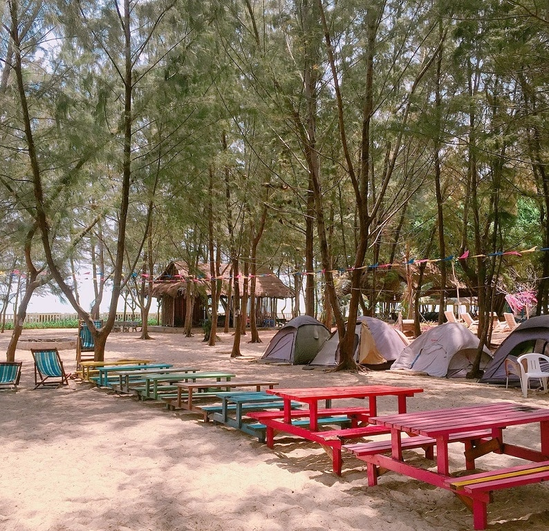 cắm trại, picnic, vũng tàu, địa điểm cắm trại