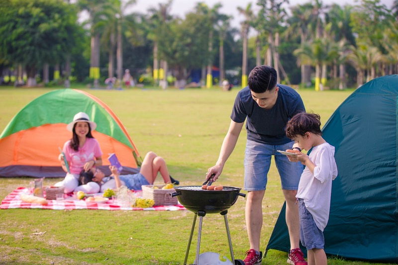 Top 30 địa điểm picnic cắm trại gần Hà Nội đẹp nhất (Review + Kinh nghiệm)