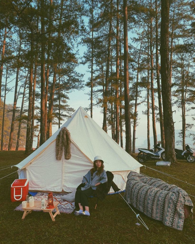 cắm trại, picnic, đà lạt, địa điểm cắm trại